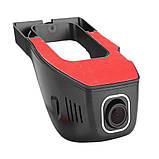 Відеореєстратор автомобільний Н2-8008 Wi-Fi Full НD з додатком прихований на лобове скло, фото 3