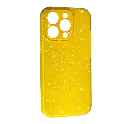 Силіконовий чохол Summer Vibe для Apple iPhone 14 Pro Yellow, фото 1