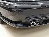 BMW E39 накладка на задній М бампер Хаманн стиль ABS пластик БМВ Е39 губа заднього бамперу М пакет, фото 4