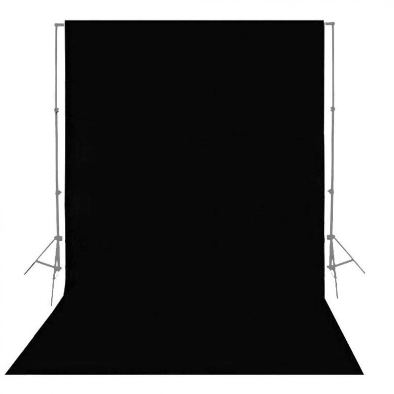 Фон паперовий Visico P-44 Black 2,75 x 10,0 м