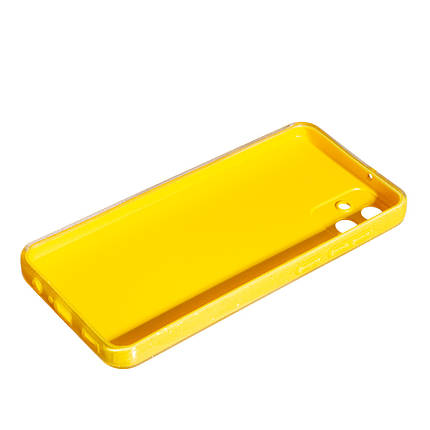 Силіконовий чохол Summer Vibe для Samsung A05 Yellow, фото 4