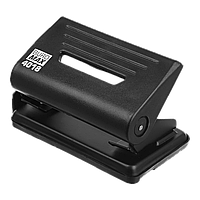 Діркопробивач пластиковий, до 12аркушів,110х60х65мм., чорний, BM.4018-01