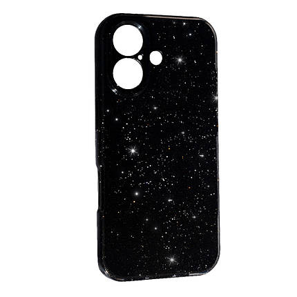 Силіконовий чохол Summer Vibe для Apple iPhone 16 Black, фото 1
