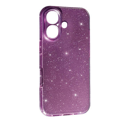 Силіконовий чохол Summer Vibe для Apple iPhone 16 Lilac, фото 1