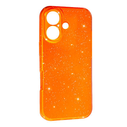 Силіконовий чохол Summer Vibe для Apple iPhone 16 Orange, фото 1