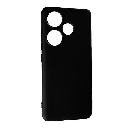 Силіконовий чохол Case SMTT (AA) для Xiaomi Poco F6 Black, фото 1
