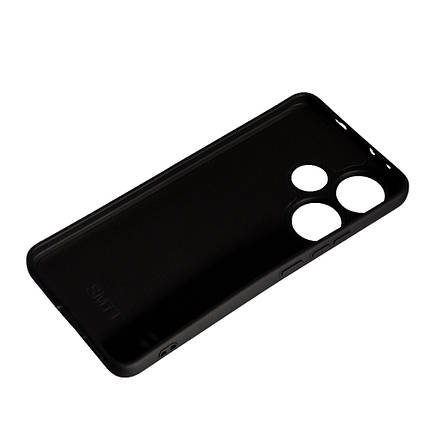 Силіконовий чохол Case SMTT (AA) для Xiaomi Poco F6 Black, фото 3