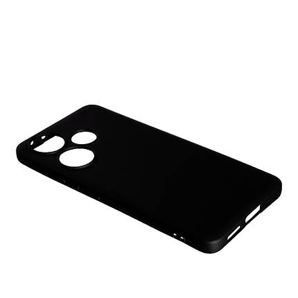 Силіконовий чохол Case SMTT (AA) для Xiaomi Poco F6 Black, фото 4