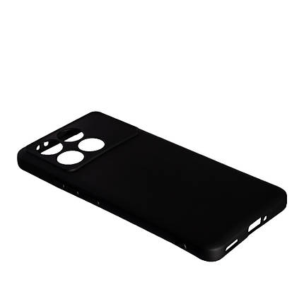 Силіконовий чохол Case SMTT (AA) для Xiaomi Poco F6 Pro Black, фото 3