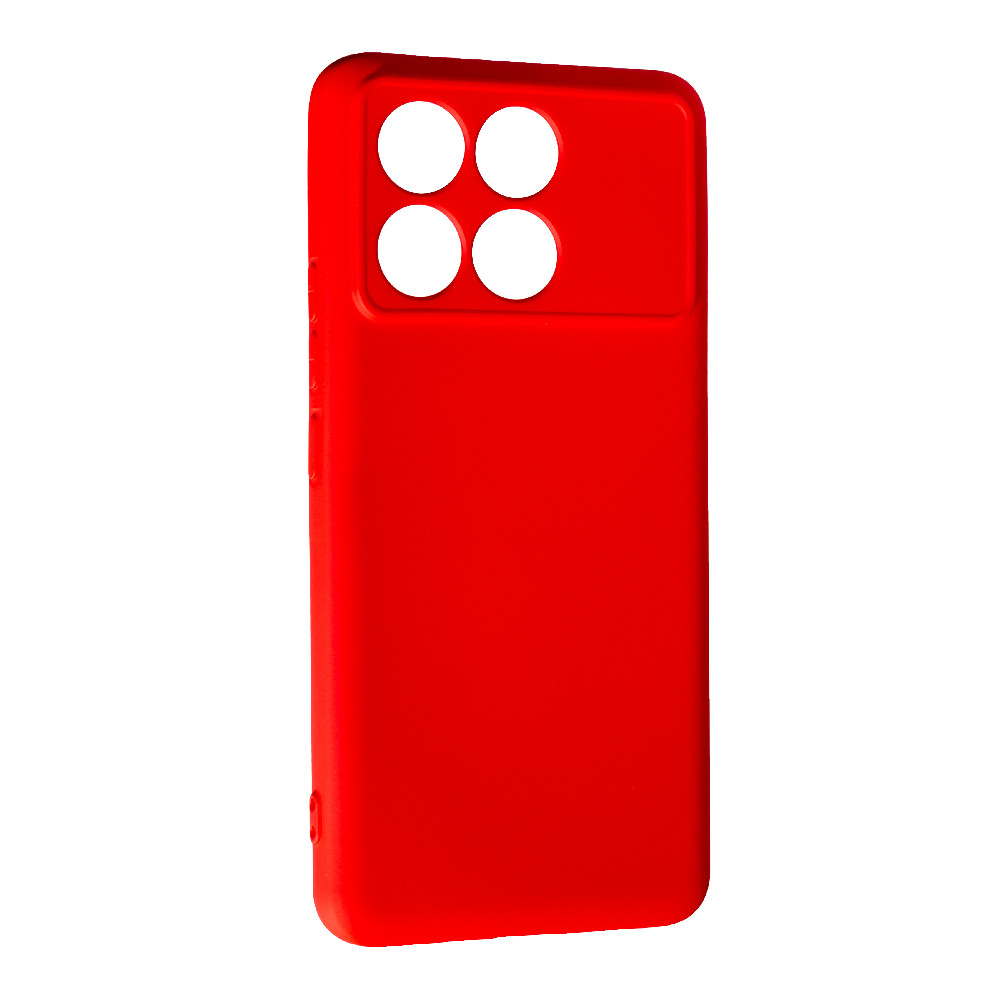 Силіконовий чохол Case SMTT (AA) для Xiaomi Poco F6 Pro Red