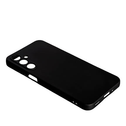 Силіконовий чохол Case SMTT (AA) для Samsung A16 Black, фото 3
