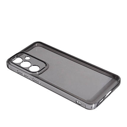 Силіконовий чохол Space Grey для Samsung S24 FE Transparent, фото 3