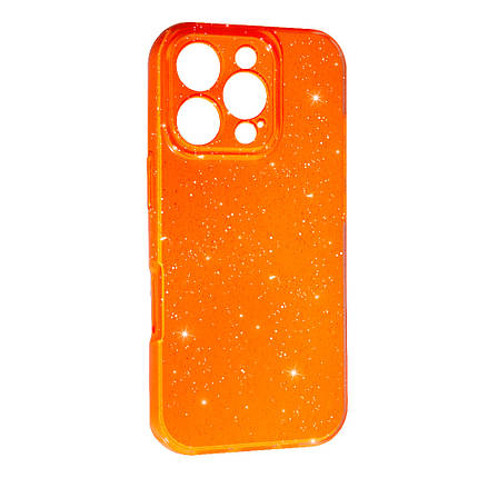 Силіконовий чохол Summer Vibe для Apple iPhone 16 Pro Orange, фото 1