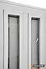 Двері вуличні, модель 552 COUNTRY NEOGLASS RAL 7021/Vinorit Біла ТЕРМОРОЗРИВ, фото 7
