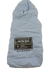 Куртка для котів Pet Style "DaDaGau" Блакитна XL