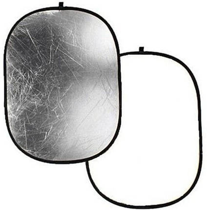 Відбивач Visico RD-019 2 в 1 white/silver (150х200см), фото 1