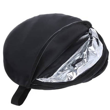 Відбивач Visico RD-019 2 в 1 white/silver (150х200см), фото 3