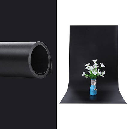 Фон для предметної зйомки Puluz PU5321B 156x80см black, фото 3