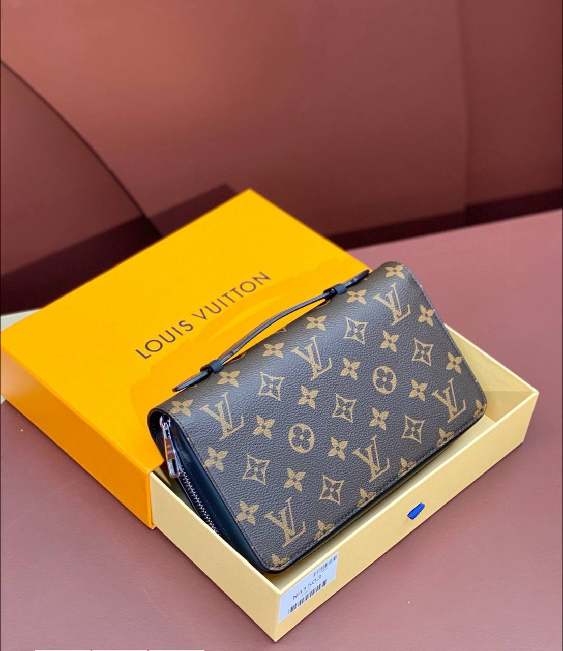 Шкіряний гаманець Louis Vuitton Zippy XL (Луї Віттон)