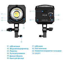 Постійне світло Puluz PU3061-II Bi-Color (150W), фото 4