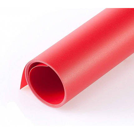 Фон для зйомки Visico PVC-1220 Red (120x200см), фото 1