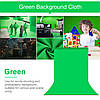 Фон студійний тканинний Puluz PU5209G green Chroma Key 1х2м, фото 7
