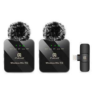 Радіосистема Puluz PU647B Dual (для iPhone)