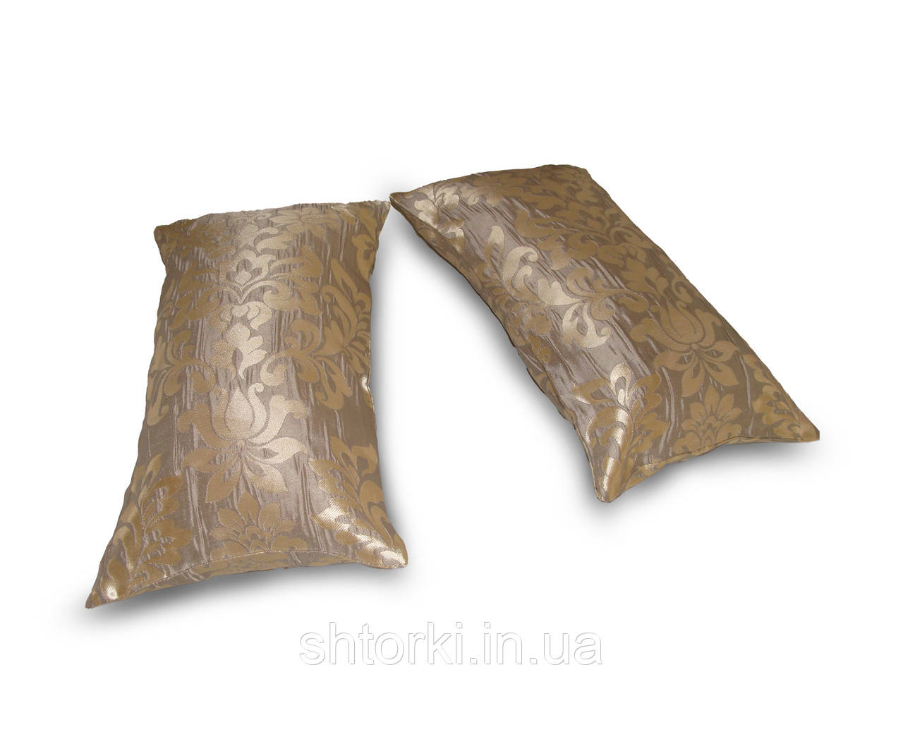 Комплект декоративних подушок Firanka Damask 40х24см 2шт бежеві (п_0230)