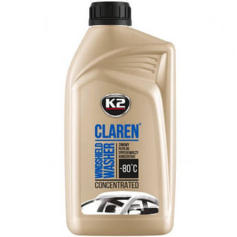 Омивач скла зимовий до -80°C K2 Claren Windshild washer, 1 л ( концентрат)