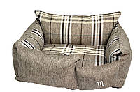 Лежак 304039 Zoobaza клітинка однотонний коричневий 50х65х23 см, 8505951 - 777