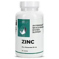 Цинк Progress Nutrition Zinc Gluconate 25 mg 90 таблеток