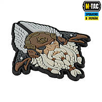 M-Tac нашивка Odin Tactical 3D PVC White/Coyote, фото 3