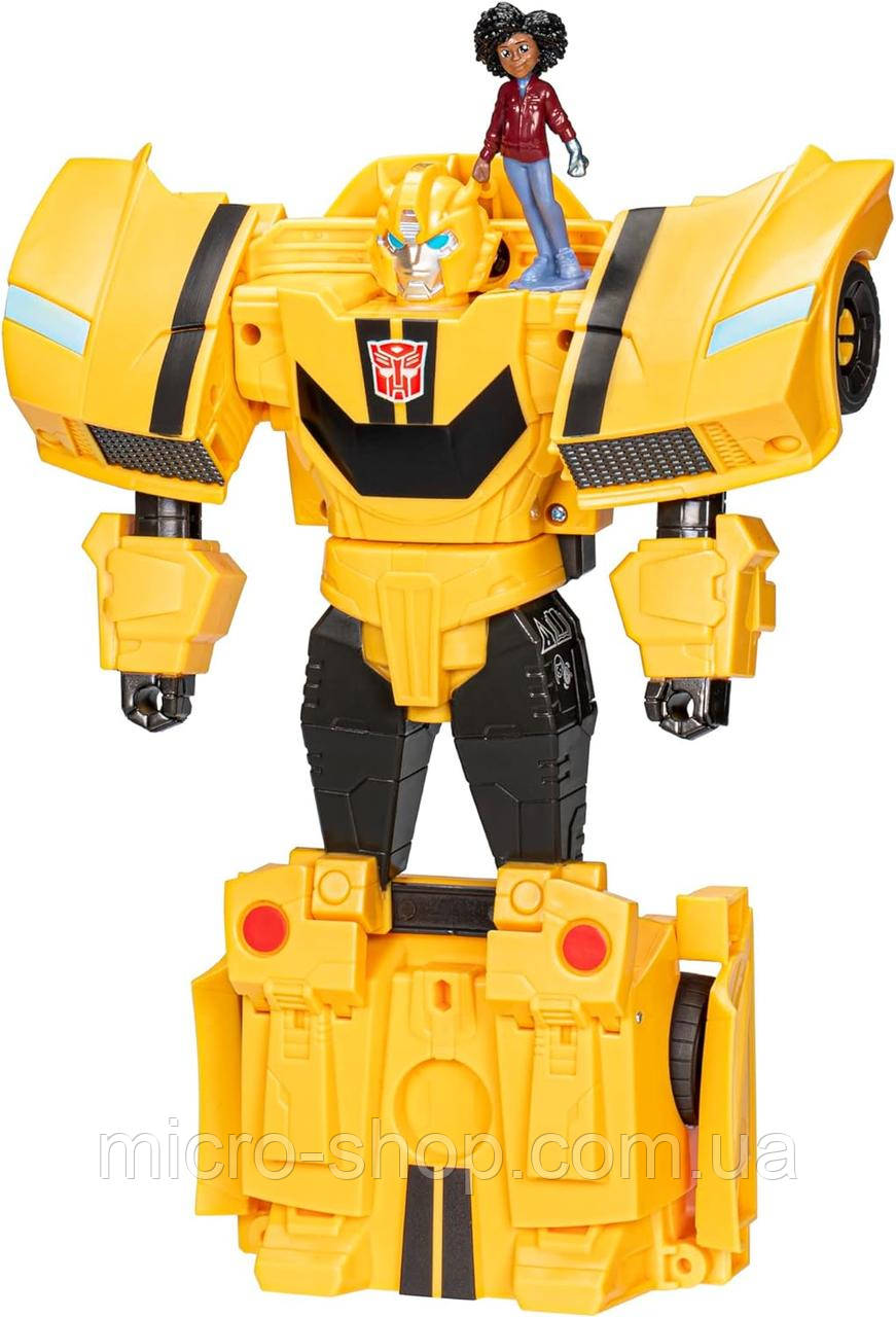 Трансформер Бамблбі та Мо Мальто Transformers Toys EarthSpark Spin Changer Bumblebee Mo Malto