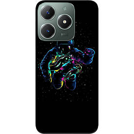 Чохол силіконовий Case для Realme С61 4G з картинкою В космосі