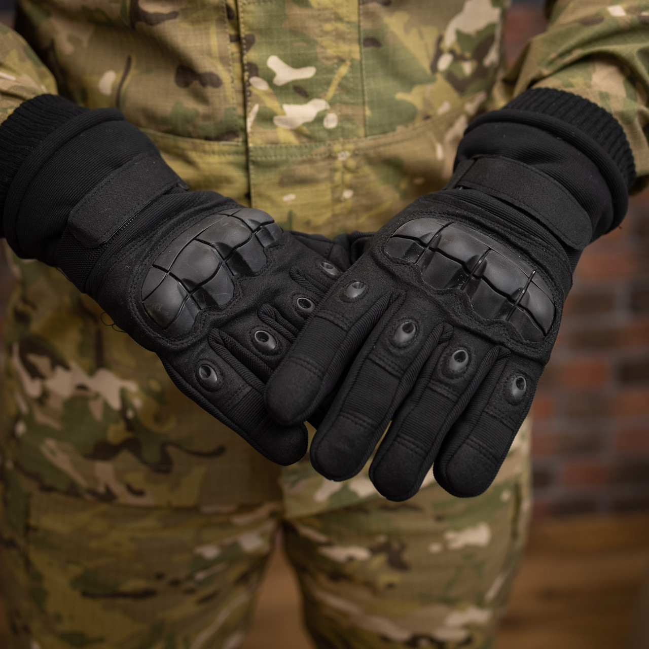Штурмові тактичні рукавиці  (чорні)