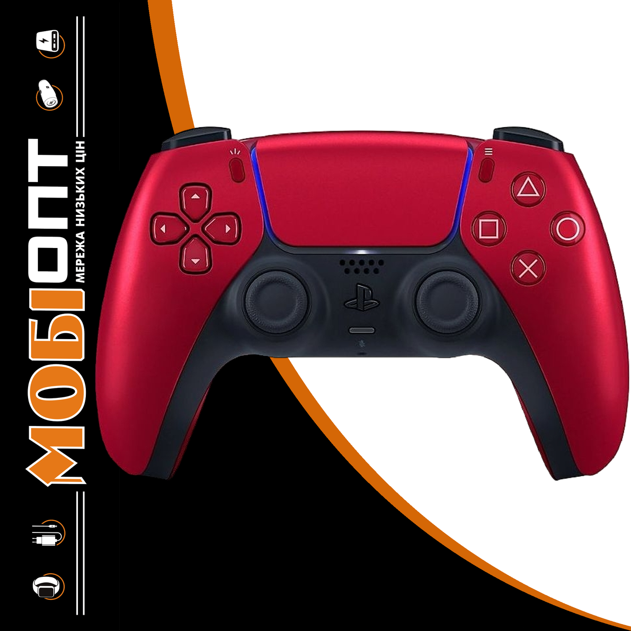 Бездротовий контролер Sony PlayStation 5 DualSense Volcanic Red CFI-ZCT1W UA (1000040191)