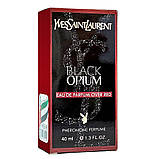 Yves Saint Laurent Black Opium Over Red Pheromone Parfum жіночий 40 мл, фото 4