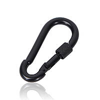 Карабін Skif Outdoor Clasp II. 180 кг. Нержавіюча сталь. Колір Чорний