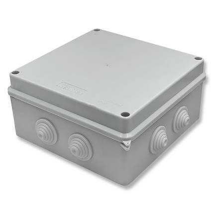 Коробка розподільна герметична зовнішня E.Next IP65 з кришкою 150х150х70мм p016104, фото 1