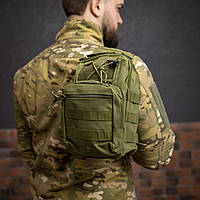 Сумка на одне плече хакі