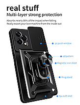 PC + TPU чохол Camshield Armor для Honor 200 Lite / червоний, фото 2