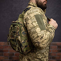 Сумка на одне плече піксель