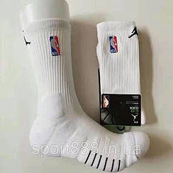 Білі шкарпетки Джордан Jordan NBA Elite Crew спортивні баскетбольні