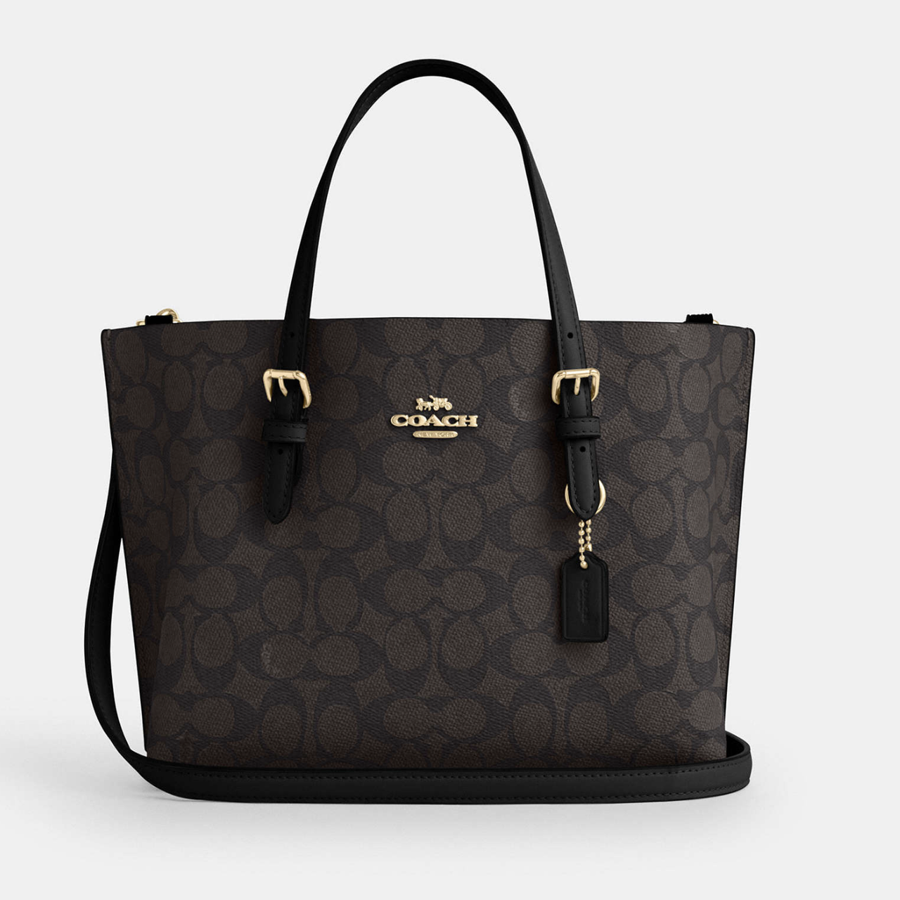 Сумка жіноча Coach Mollie Tote Bag 25 коричневий. (R376)