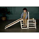 Вежа Монтессорі, вежа помічника - столик 2 в 1, вежа-стіл 2  за натурального дерева Білий Woody, фото 5