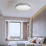 Світлодіодний світильник накладний ULM 50W з пультом керування регулюванням яскравості для спальні, фото 3