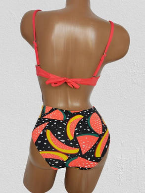 Купальник раздельный Z.Five 55377 Диля красный(В НАЛИЧИИ ТОЛЬКО 42 44 46 48 50 УКР р-ры), фото 3