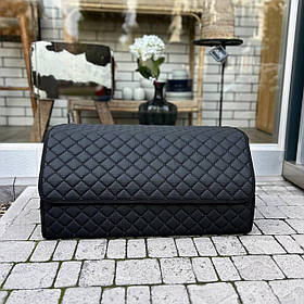 Органайзер у багажник з екошкіри, чорний, 65 см, складаний органайзер у багажник