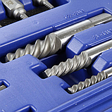 Набір екстракторів для викручування зламаних болтів і гайок 49шт MAR-POL M58663, фото 8