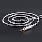 ⇒ Kbear 16 Core Silver Plated Copper (Jack 3.5 C-pin) – 16-ти жильний мідний посрібнений кабель для навушників, фото 4